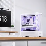CASE PC JONSBO TK-5 WHITE– Mid Tower ATX| VGA 460mm| AIO 360mm